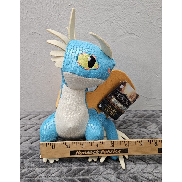 Dreamworks Dragons How to Train Your Dragon Deadly Nadder 8" Plush Toy - NEW! - Picture 8 of 10